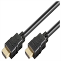 Goobay 4K HDMI 1.4 Johto Ethernetillä - Kullattu - 1m
